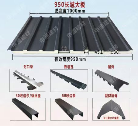 950长城隔热铝瓦